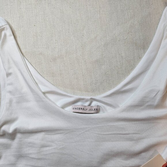 Sincerely Jules Women's Sleeveless Body Shirt  - M - Picture 5 of 6